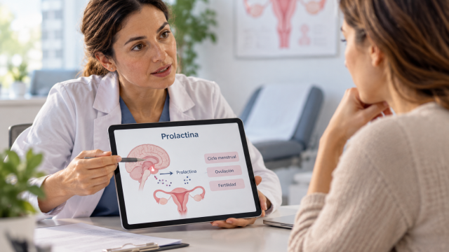 Prolactina alta: causas, síntomas y cómo puede afectar a la ovulación